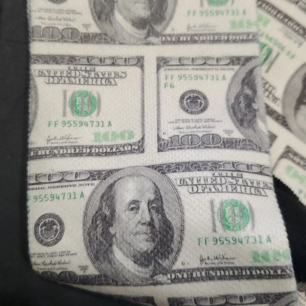 Odd Sox all about the Benjamin's‎ $100 bills gag gift crewsocks fits size 6-13